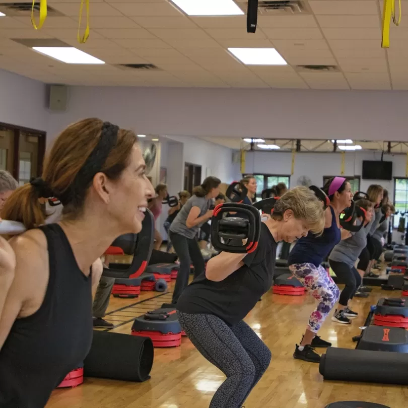Les mills group exercise class HIIT