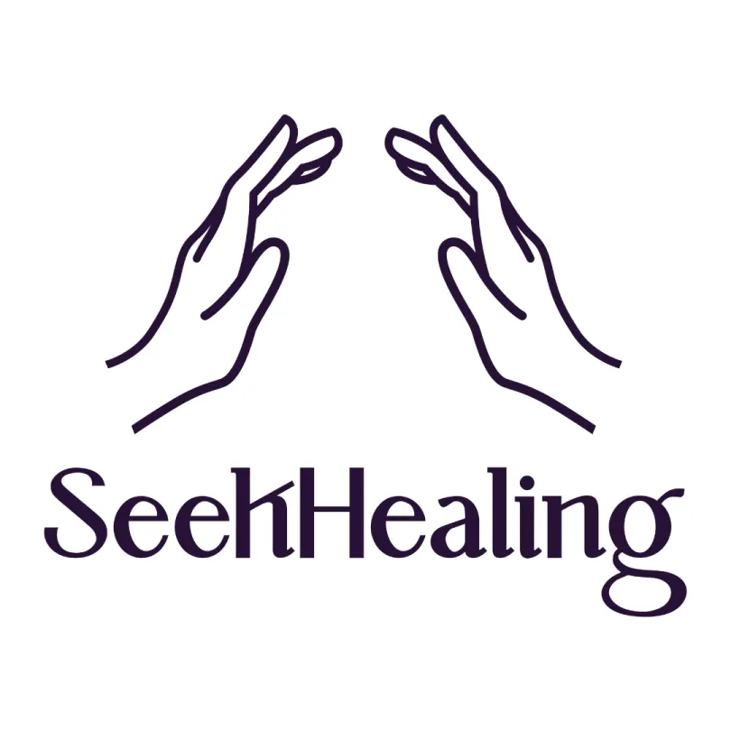 The logo of SeekHealing.