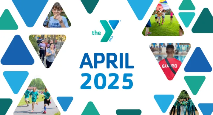 The header for the April 2025 newsletter.